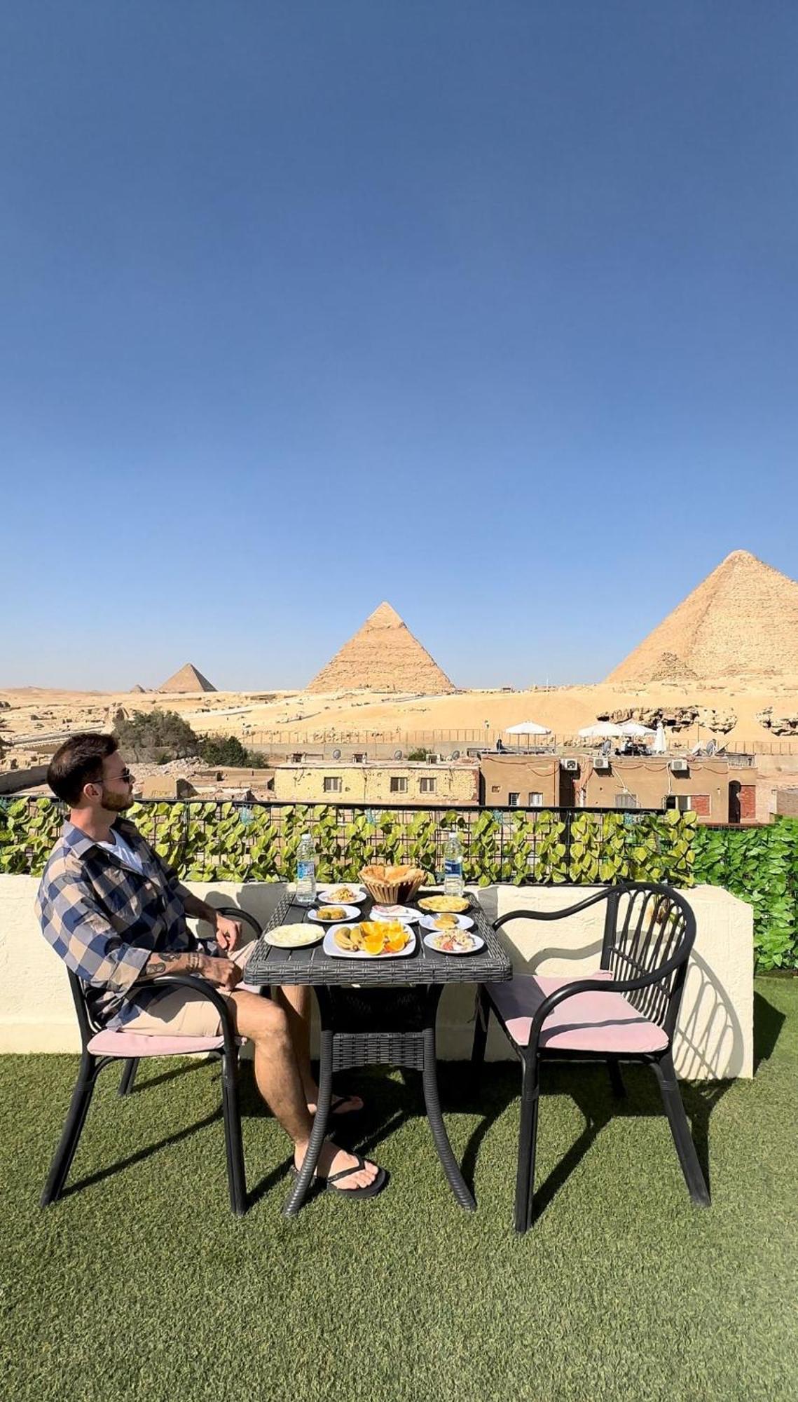 Solima Pyramids Inn Kafret el-Gabal Buitenkant foto