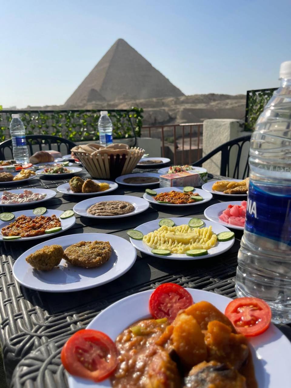 Solima Pyramids Inn Kafret el-Gabal Buitenkant foto