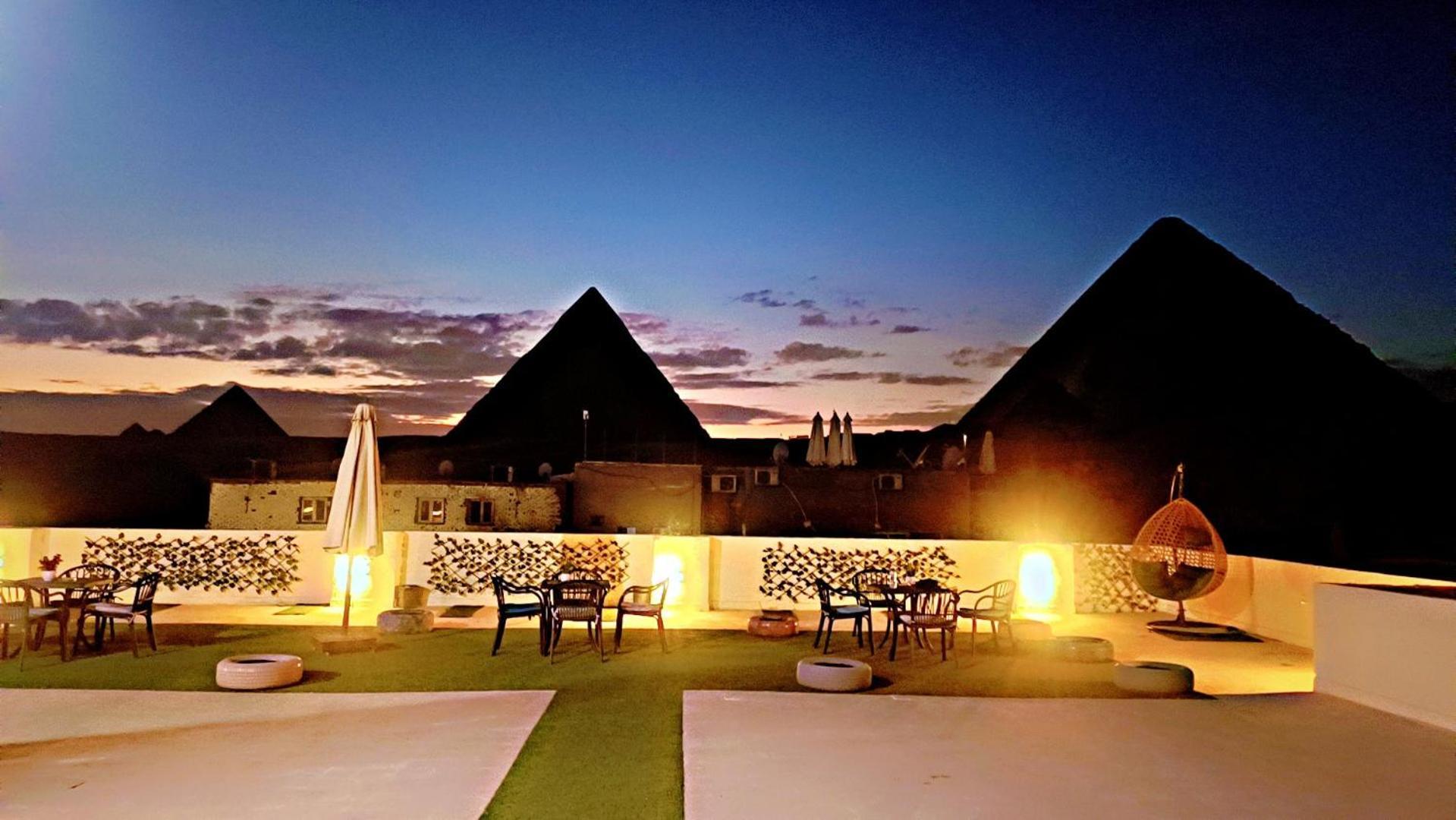 Solima Pyramids Inn Kafret el-Gabal Buitenkant foto