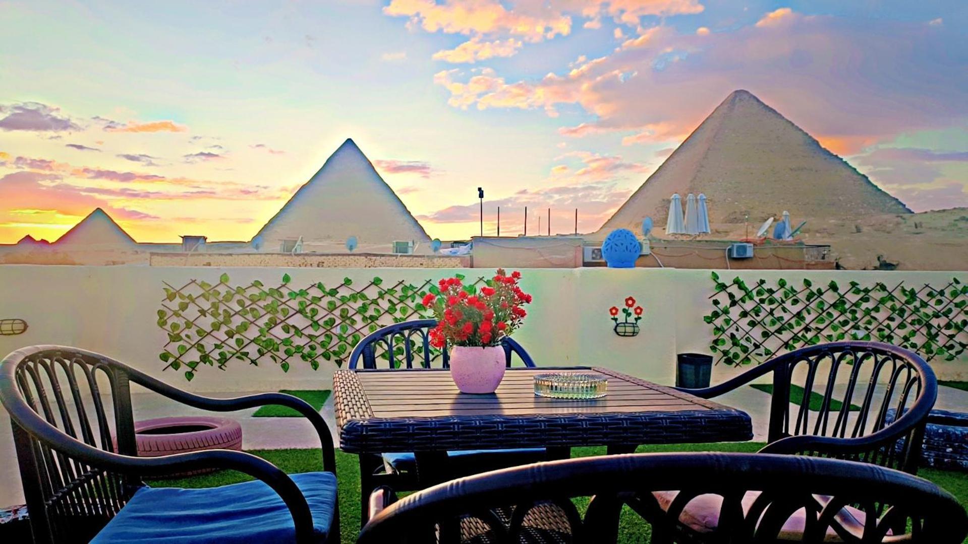 Solima Pyramids Inn Kafret el-Gabal Buitenkant foto