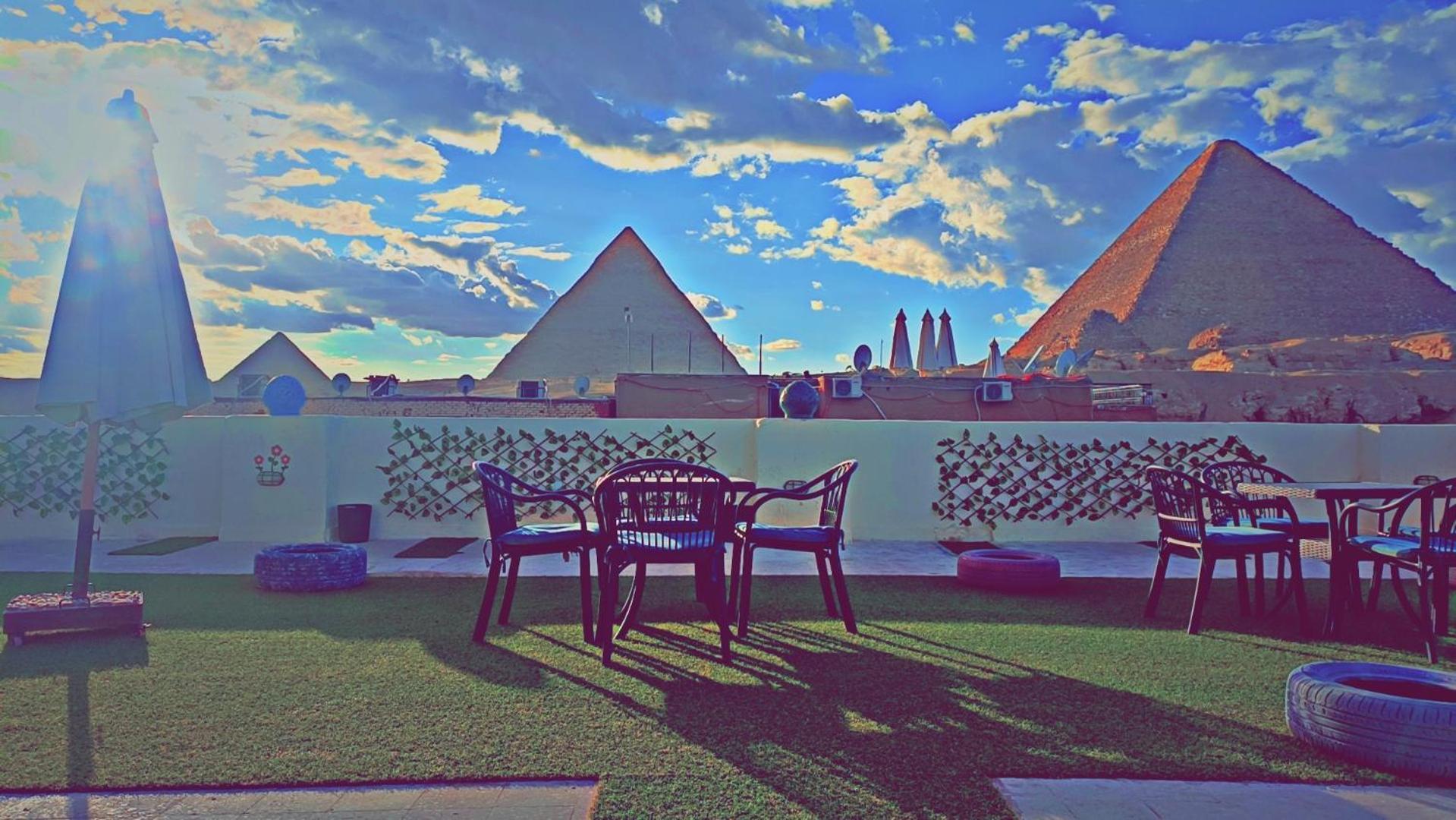 Solima Pyramids Inn Kafret el-Gabal Buitenkant foto