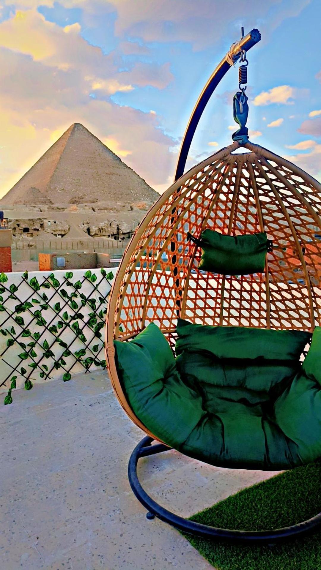 Solima Pyramids Inn Kafret el-Gabal Buitenkant foto