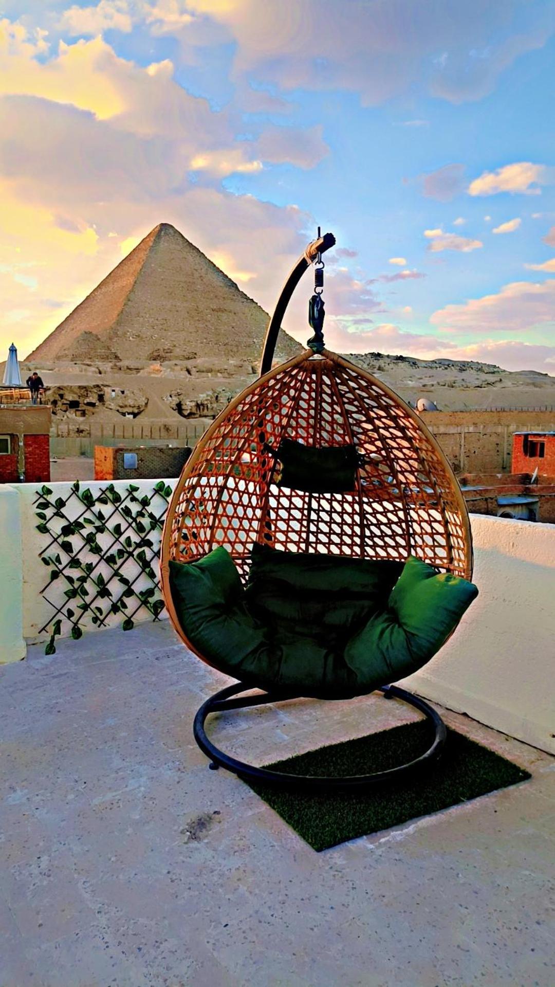 Solima Pyramids Inn Kafret el-Gabal Buitenkant foto