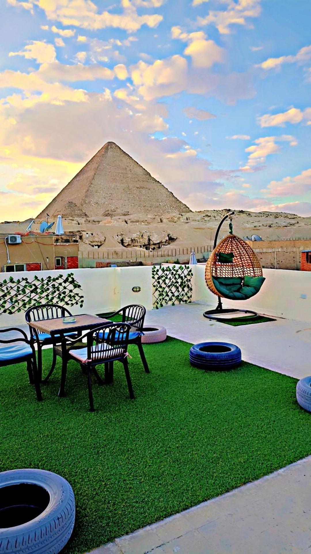 Solima Pyramids Inn Kafret el-Gabal Buitenkant foto