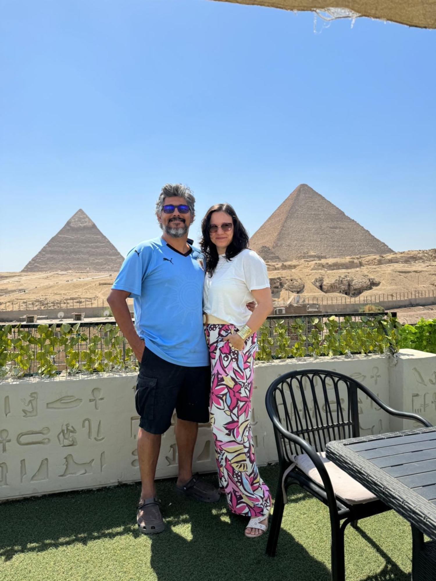 Solima Pyramids Inn Kafret el-Gabal Buitenkant foto
